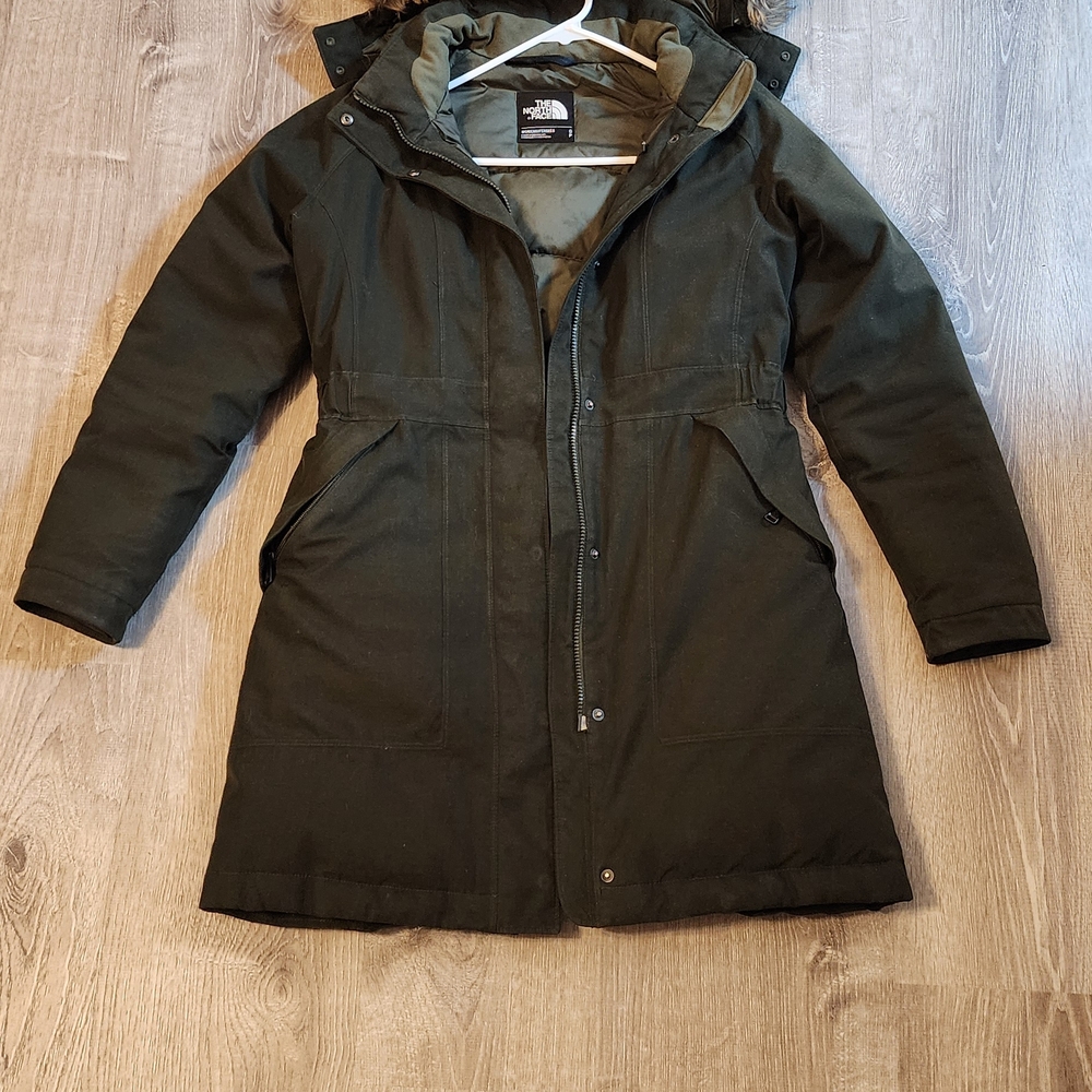 The North Face Olive Green Winter Jacket